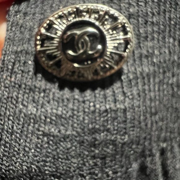 CHANEL classic knit little black dress sz 4 (38) - Picture 8 of 8